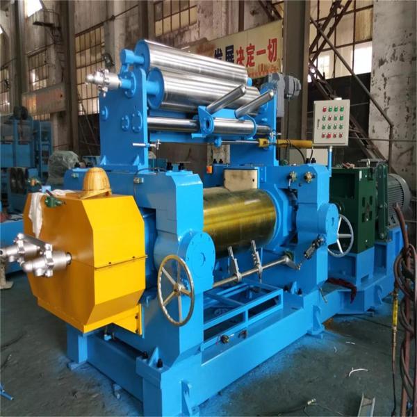 90KW Two Roll Rubber Mixing Mill Machine Craftsmanship Open Mill Rubber Mixing