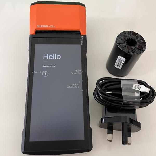 Buy Type C Smart Android Terminal POS Wireless Mobile POS Built In Printer at wholesale prices