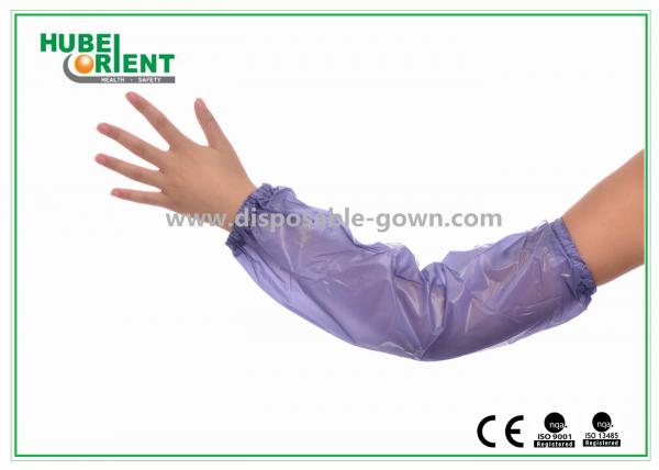 Buy Heat Resistant Long PE Disposable Sleeve Protectors Breatheable at wholesale prices