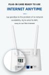 2Mbps Transmission Rate 10 User Wifi Sharings Mikrotik Router with Internal