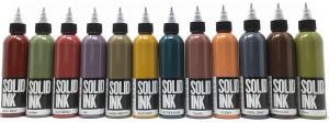 China 60ML 120ML Solid Ink Tattoo Ink Micro Pigment Light Brown on sale