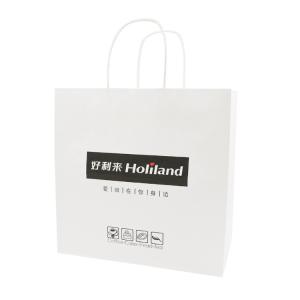Quality MOQ 50000 Handle Paper Bags Sustainable For Fast Food Solutions for sale