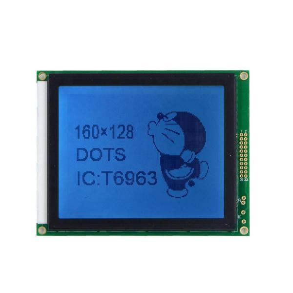 160*128 Graphic LCD Module 100% Replace WG160128B With T6963C Controller