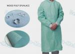High Performance Disposable Standard Surgical Gown Wood Pulp Spunlace With 4