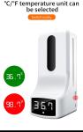 Intelligent Sensor Touchless Sanitizer Soap Dispenser Machine with Temperature