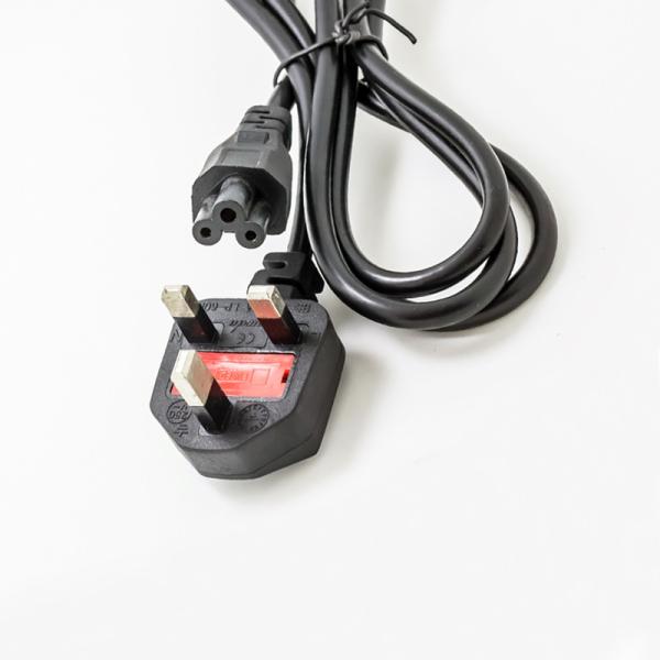 Buy Fireproof CCC Computer Monitor Power Cord Oxygen Free Pure Copper at wholesale prices