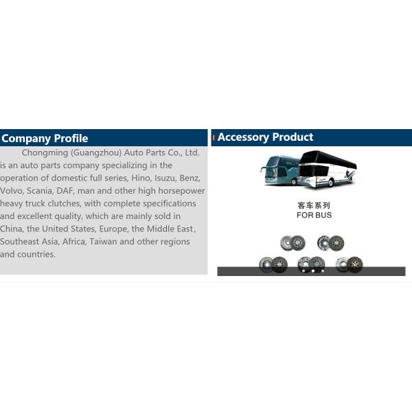 WD 615 Eaton Clutch Kit Shanqi Aolong 1601310-54W Heavy Duty Truck