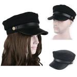 3D Embroidery Flat Top Army Cap Military Peaked Hat Strap Closure For Men /