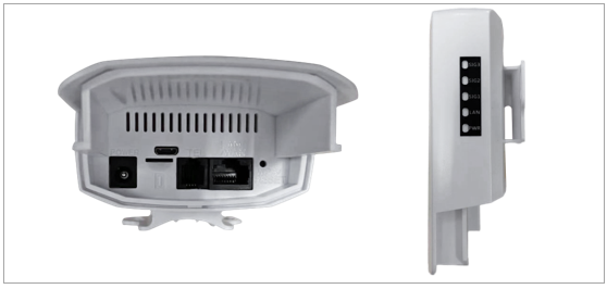 WiFi LTE CPE CAT4 Outdoor 4G Router 802.11 B / G / N Built In Antennas