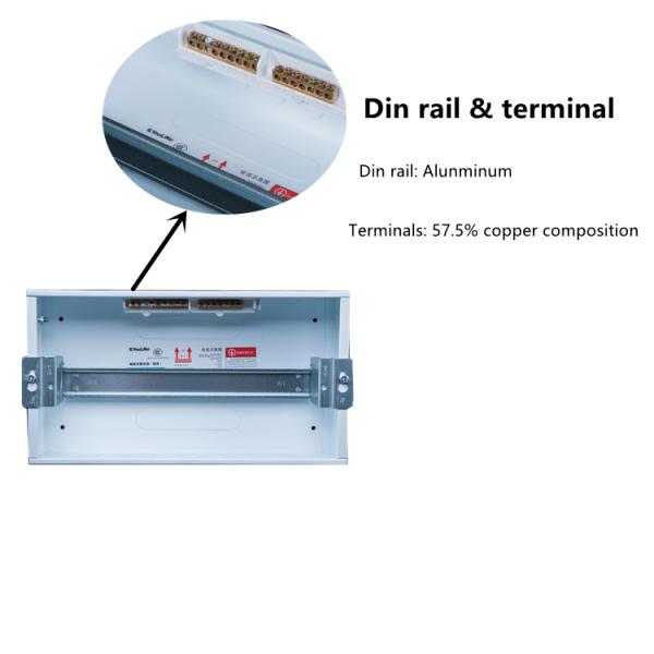 Electrical Equipment Single Phase Distribution Box 16 Way Electrical Circuit Breaker