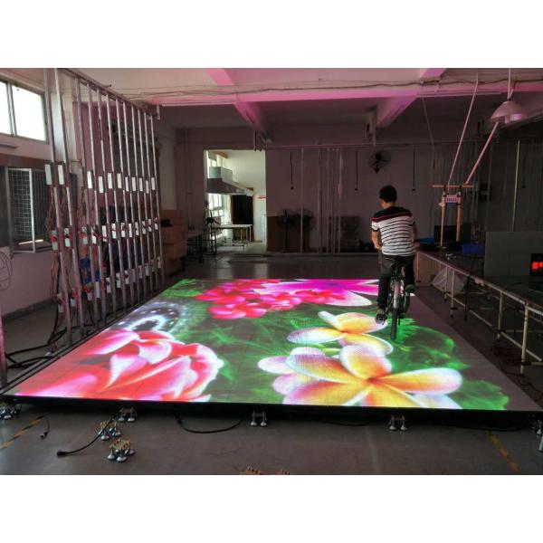 Indoor Led Video Wall Rental P4.81 HD Full Color Led Dance Floor Display For Event
