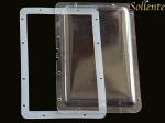 Rectangle LED Plastic Light Covers Match MCPCB LED Array Module