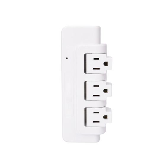 Buy Wall Power Socket with Surge Protector ETL cETL Passed 3Way at wholesale prices