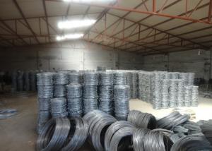 Quality 15cm PVC Coated Wire Barbed Fence For Lawn Railways for sale