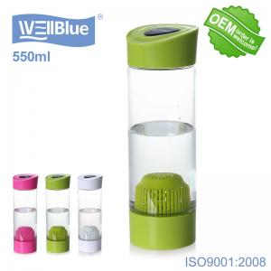 China Drinking Sport Portable Alkaline Water Bottle , Alkaline Ionized Water Bottles on sale