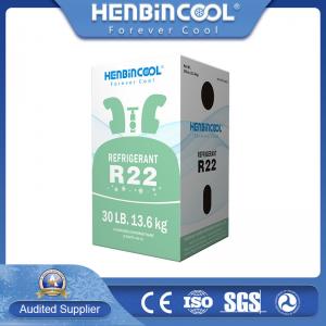 China 30LB Car Air Conditioner Refrigerant 13.6kg R22 HCFC Refrigerant on sale