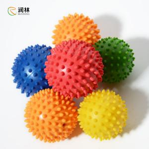 China SGS Yoga Massage Ball , 6.5cm Spiky Gym Ball Foot Pain Relief on sale