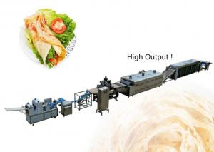 China 3800pcs/h Commercial Tortilla Machine , 270mm Commercial Flour Tortilla Maker on sale