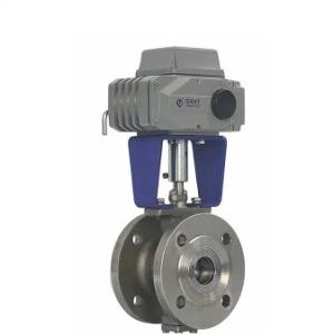 Buy AC220V 6.4MPa 316L SS Flange Ball Valve With Power Off Automatic Reset Function at wholesale prices