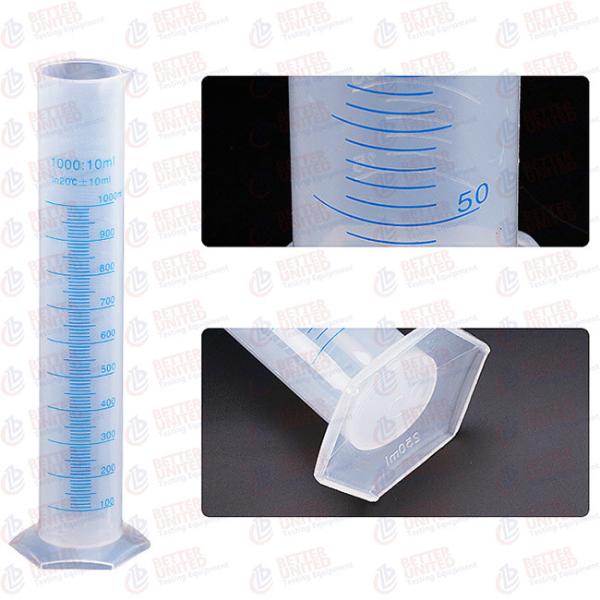 Measuring Cylinder Plastic Soil Testing Equipment