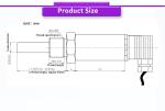 High precision range probe with customized temperature transmitter sensors