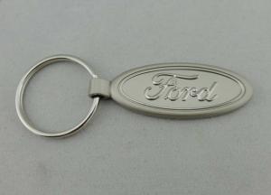 China Promotional Ford Key Chain With Misty Plating , Laser Engraved Keychain on sale