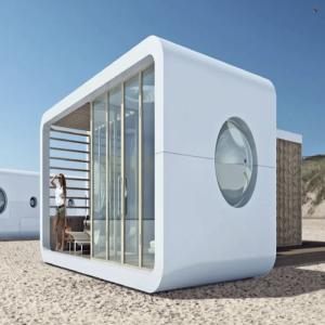 Quality Smart Prefab Modular Home Modern Apple Cabin Mobile Container Home for sale