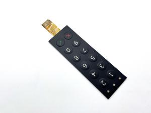 Quality Customize Design Backlight Led Button Switch RGB With Perimeter Emboss Keys for sale