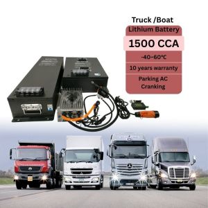 Quality 24V 280Ah Commercial Truck Battery Deep Cycle High Cranking Power for sale