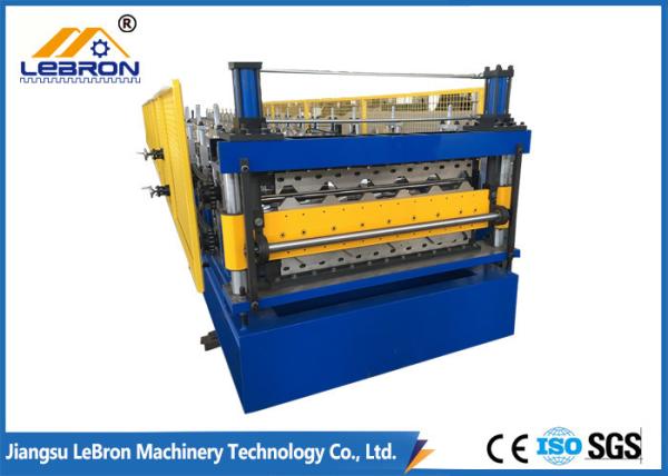 Custom Voltage Double Layer Roll Forming Machine , Automatic Roll Forming