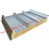 Recycled Usage Fire Resistant Rock Wool Sandwich Panels Easy Installation Roof Systems for sale