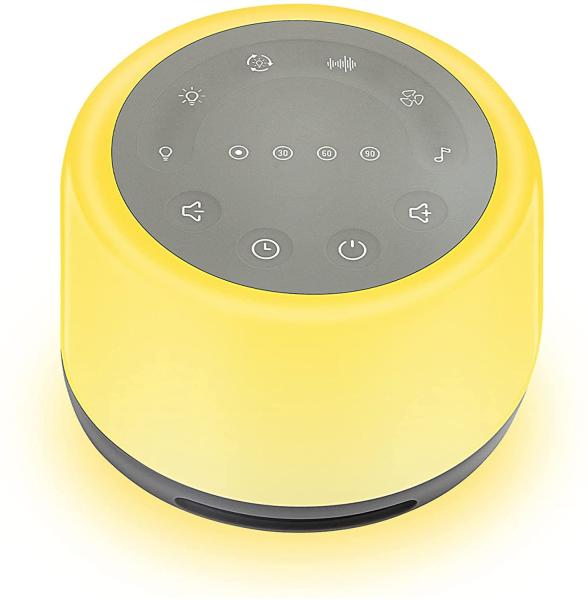 Buy White Noise Nature Sound Sleeping Machine USB Rechargeable Sound Machine Color Night Light For Sleeping and Relaxing at wholesale prices