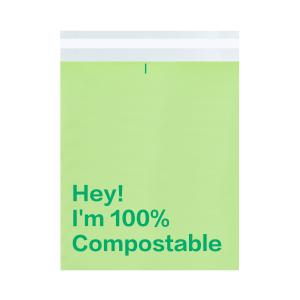Quality Waterproof  Compostable Cloth Packing Bag For Courier Color Printed for sale