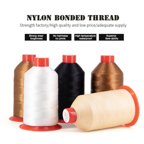 V138 Tex 135 420D/3 138 Sewing Thread for Leather 100% Nylon 240 colors/ custom made