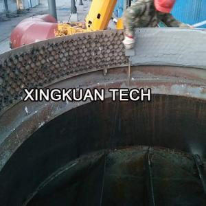 Quality Flex Metal Hexagonal Cellular Mesh Grating For Refractory Lining for sale