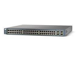Quality WS-C3560G-48TS-E Cisco Network Switch , IPS Image Ethernet Network Switch for sale