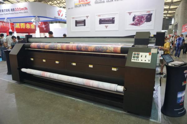 Buy 2.2m Roll To Roll Pop Up Garden Flag Printer Machine Custom Logo at wholesale prices