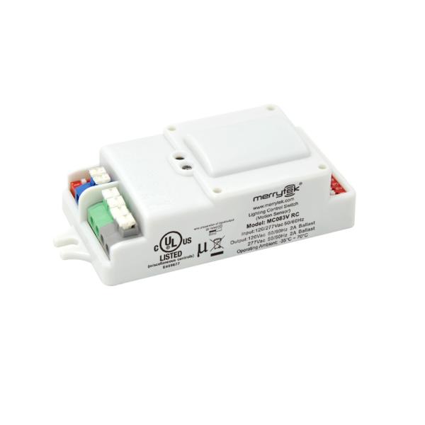 High installation Merrytek Microwave Dimmable Motion Sensor, with on/off