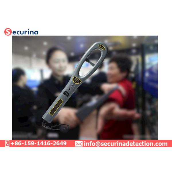 240VAC Hand Held Security Detector FCC 9V Battery For Dangerous Weapon