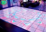 High Definition Full Color LED Dance Floor P6.25 Induction Electronic Video