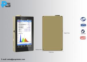 China Protable Visible LED Spectrometer 380nm to 780nm to Measure Color Temperature and Lux on sale