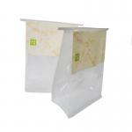 China Disposable Flat Bottom Thin And Lightweight Paper Bag For Cake Packaging for sale