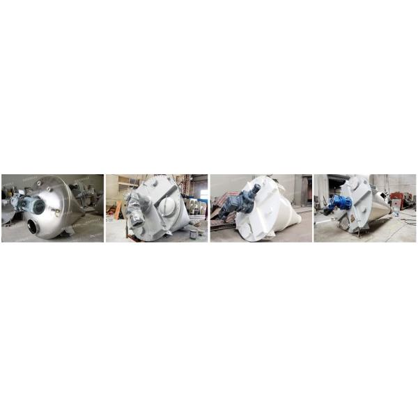 Multi Function Vertical Ribbon Blender Gentle Mixing No Damage To Fragile Material