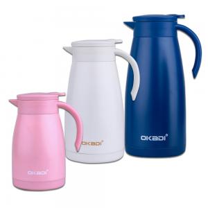 Quality 1200ml Classical water bottle Stainless steel vacuum  office coffee and tea pot, for sale