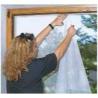 Buy cheap DIY Window Pleated Mosquito Screen Net For Hooks Ecnomic Window Screen Kit from wholesalers