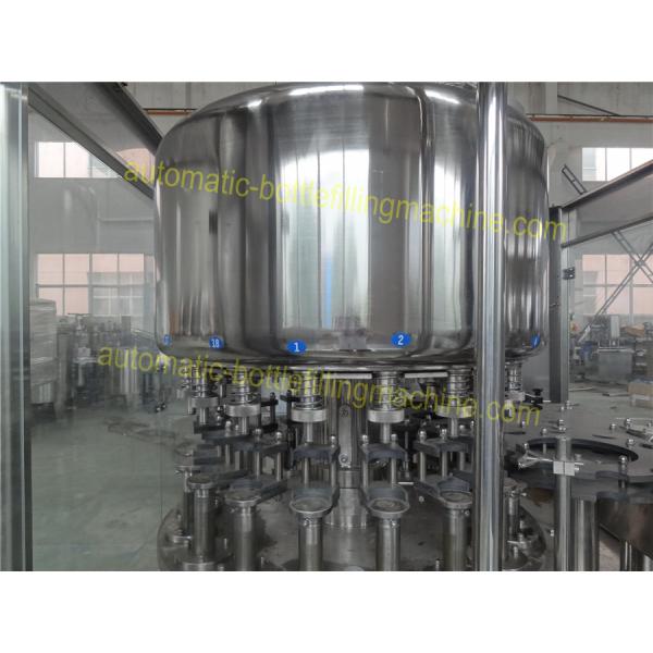 Soybean Automatic Milk Filling Machine Compact Structure 6 Head Liquid Filling Machine