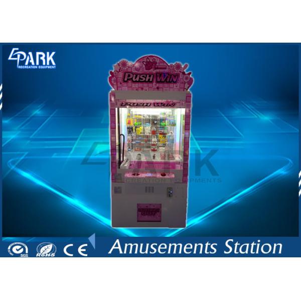Indoor Toy Crane Machine GSM Module LCD Screen Transparent Tempered Glass