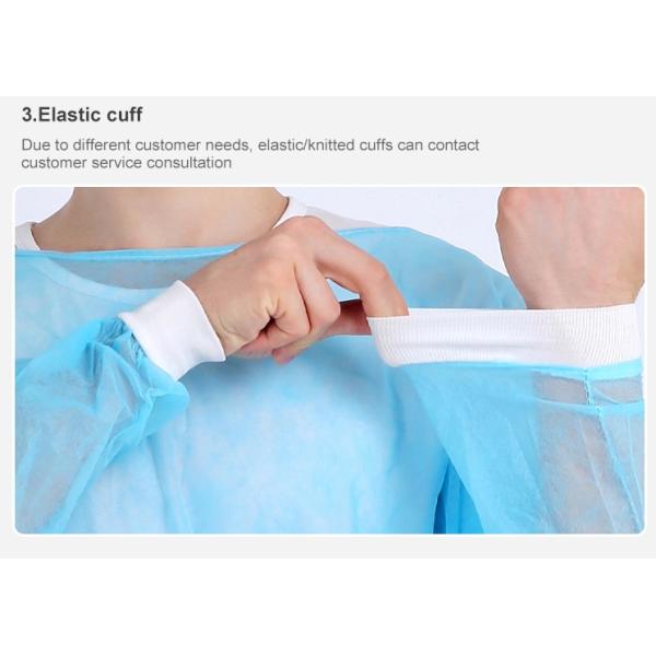 CE Elastic Cuff Disposable Surgical Gown AAMI Level 3