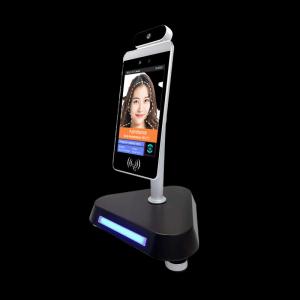 Quality 8'' Android 7.1 Facial Recognition And Body Temperature Test Terminal For Access Control for sale