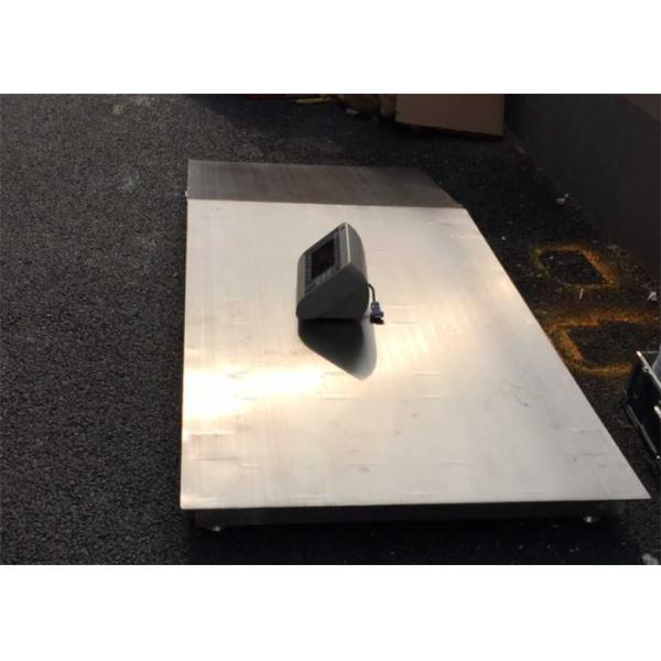 304 SS Heavy Duty Floor Scales ZMIC Load Cell Portable Vehicle Weighing Scales
